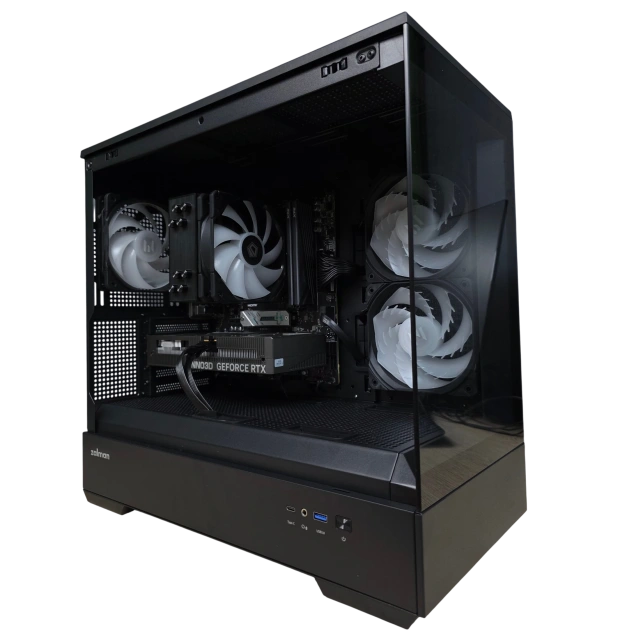 Игровой компьютер 989924 (Core i5-13400F 2.5 ГГц/Intel B760/32 ГБ DDR5 6 ГГц/2048 ГБ SSD/RTX 4060 8 ГБ/Wi-Fi/800W/Zalman P30 V2 TG ARGB Black TG Black) - купить по выгодной цене!
